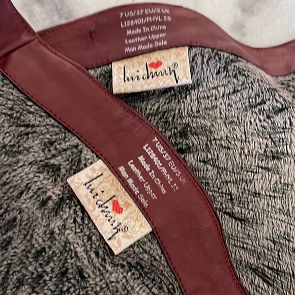 Luichiny ruched suede knee platform boots US 7 - Picture 10 of 12